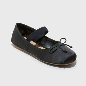 Wild Fable Tisha Mary Jane Ballet Flat Black